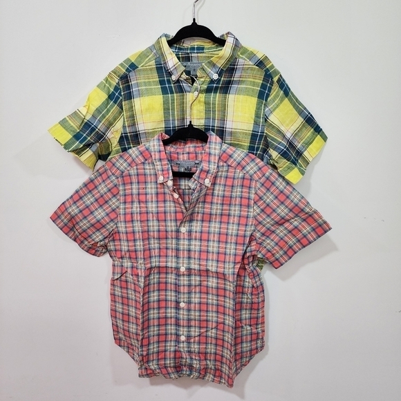 2 Bonpoint shirts, size 8 - Picture 1 of 5